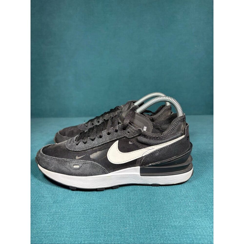 Nike Waffle One Black White Running Shoes Women’s Size 6.5 DC2533-001